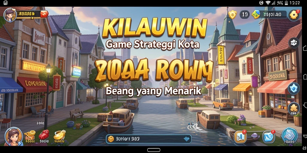 Tampilan interaktif gameplay KILAUWIN yang memukau dan menyenangkan.