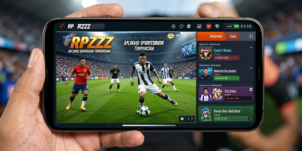 Tampilan utama gameplay Sportsbook yang menarik di RPZZZ.