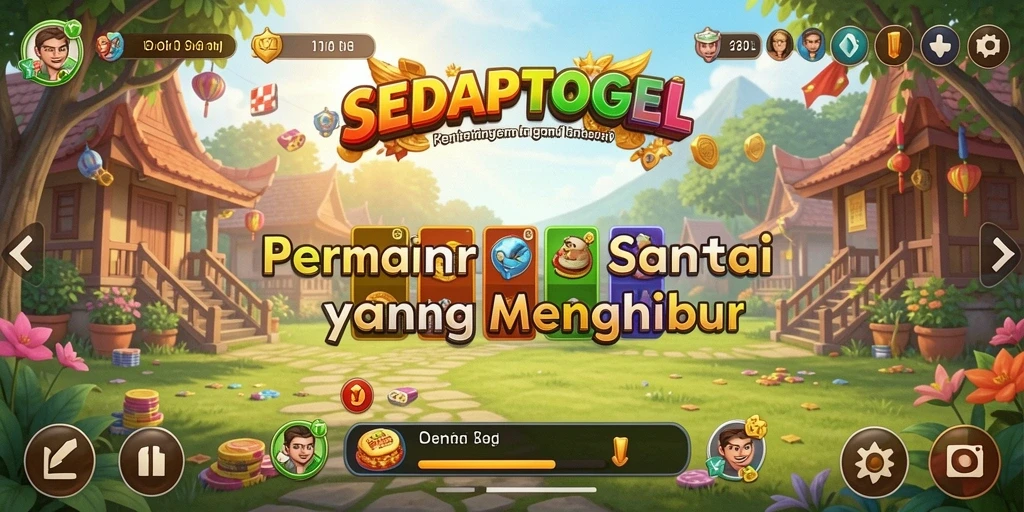 Screenshot gameplay SEDAPTOGEL yang menarik dan menghibur.