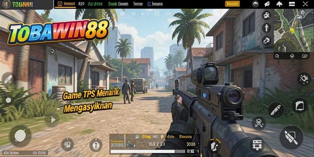 Tampilan gameplay yang seru dalam TOBAWIN88 dengan aksi mendebarkan.